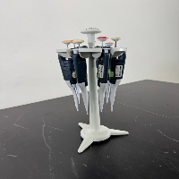 Gilson Pipetman Single Channel Pipettes w/ Stand - Quantity 7 image 0